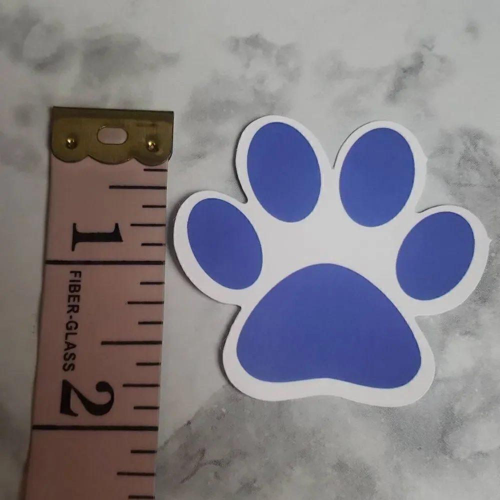 Bundle of Dog Foot Print Stickers